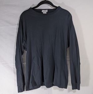 Vintage Gianni Versace Black Long Sleeve Shirt